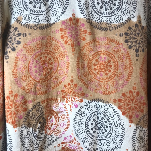 (Must bundle) - Gadzooks-  Boho cotton skirt with tulle - Picture 3 of 8